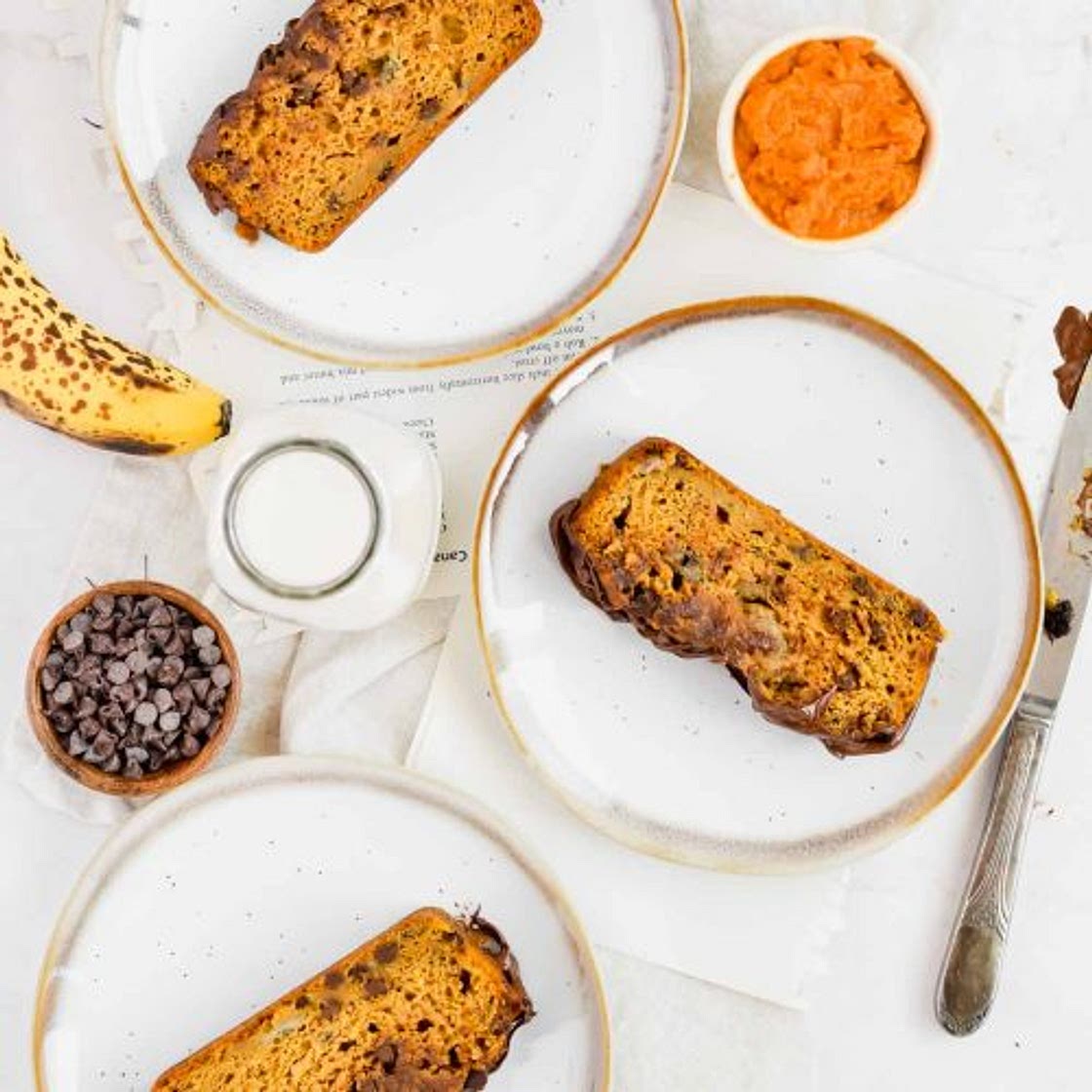 Low Sugar Pumpkin Bread