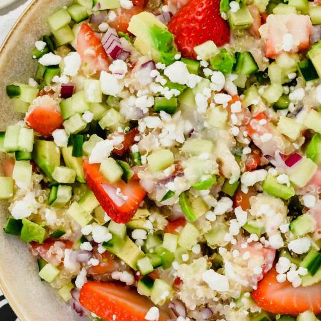 Strawberry Quinoa Salad