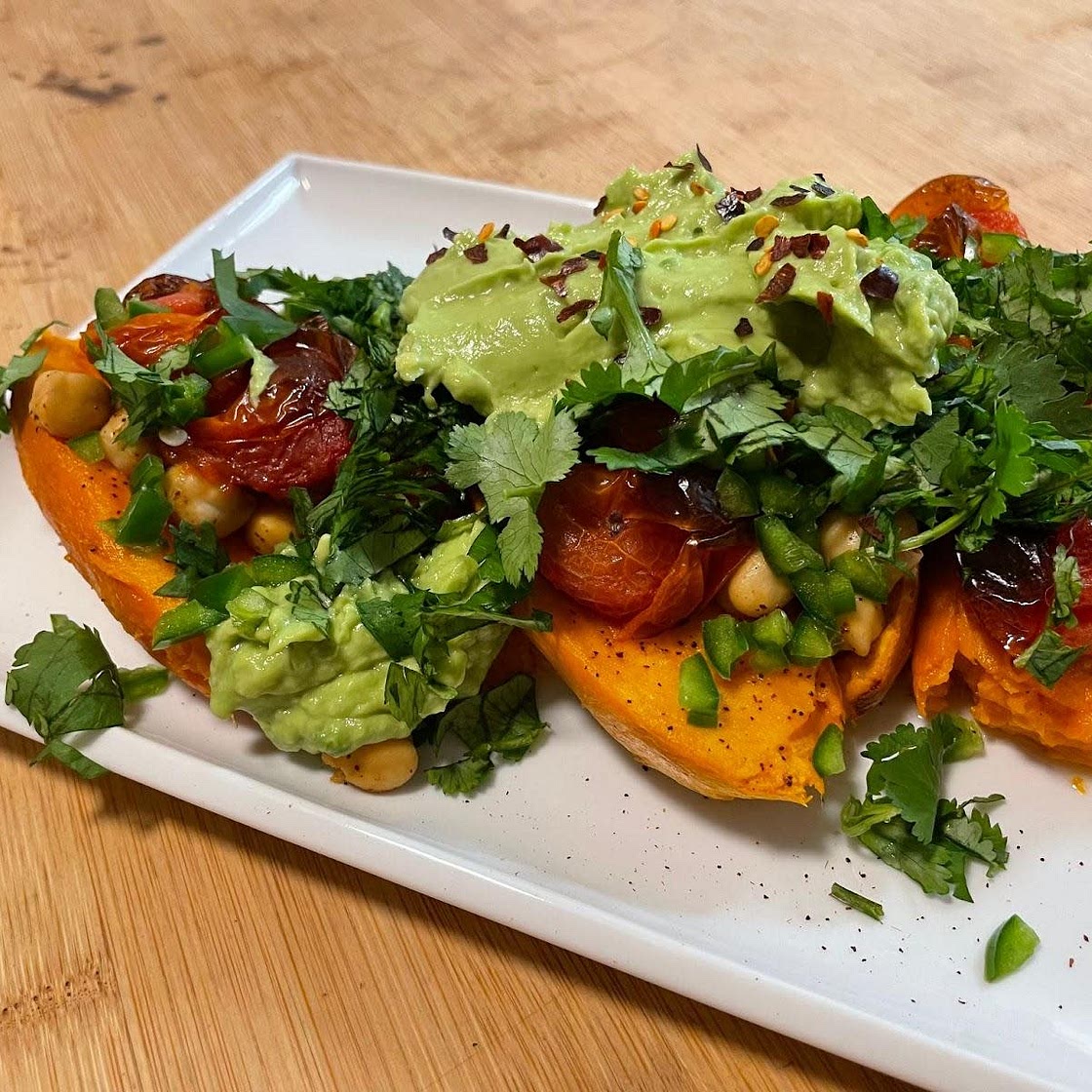 Stuffed Sweet Potato