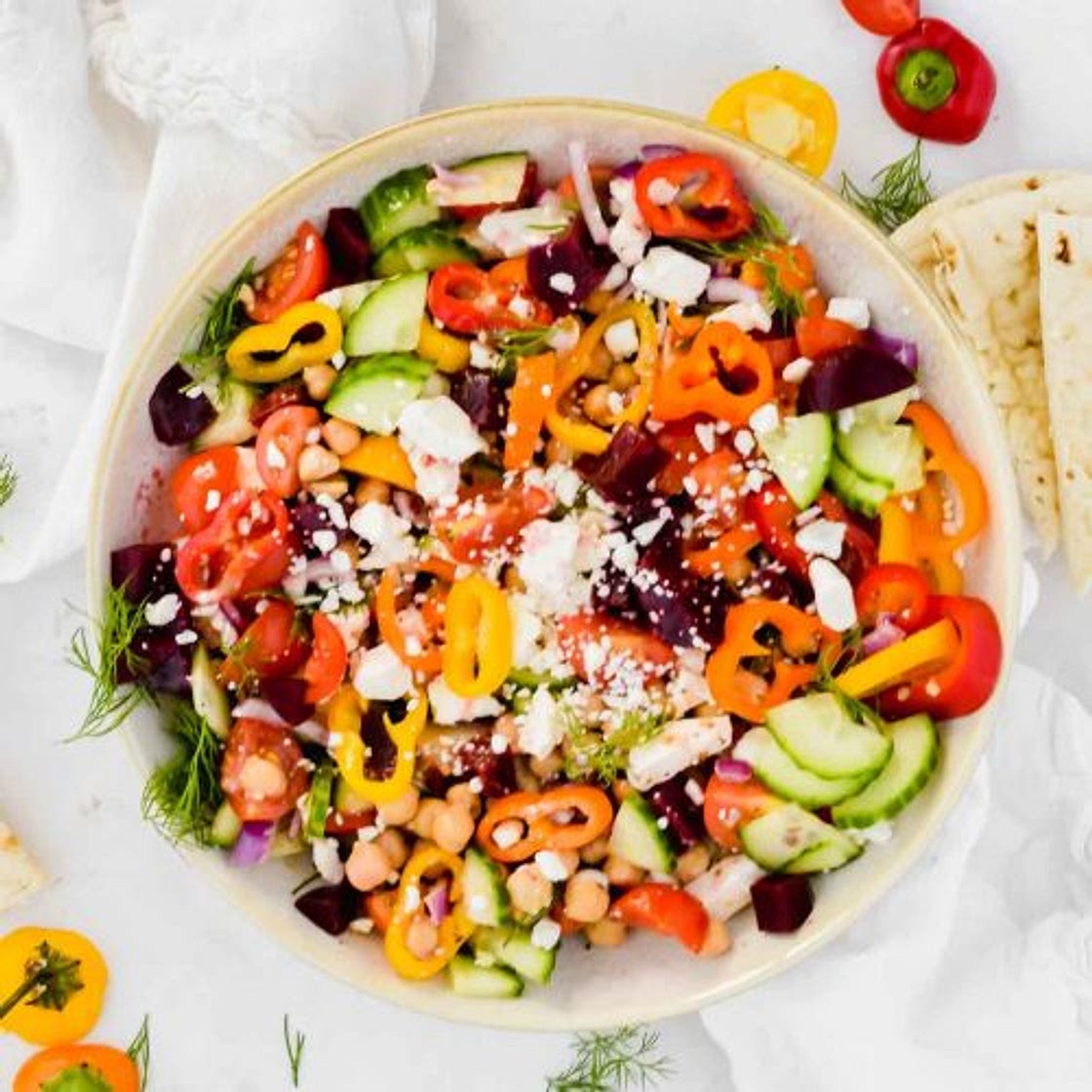 Mediterranean Chopped Salad