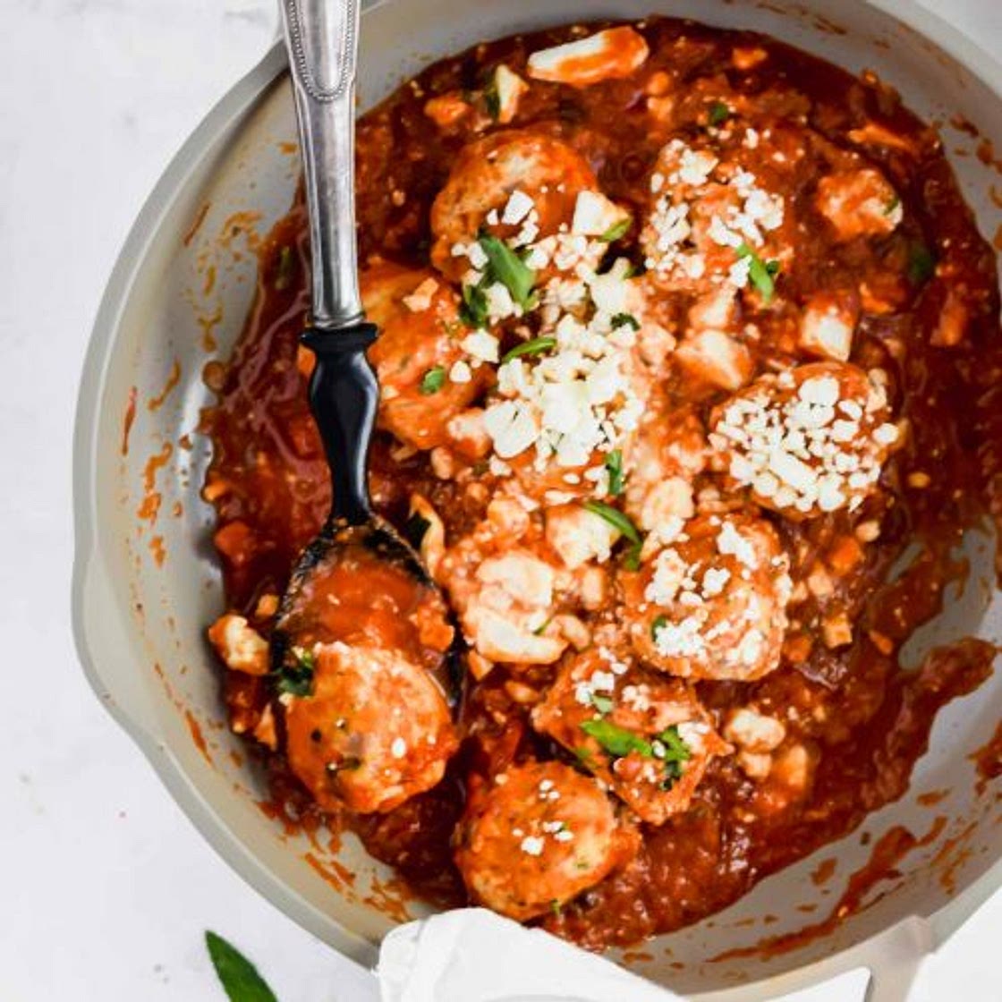 Turkey Feta Meatballs