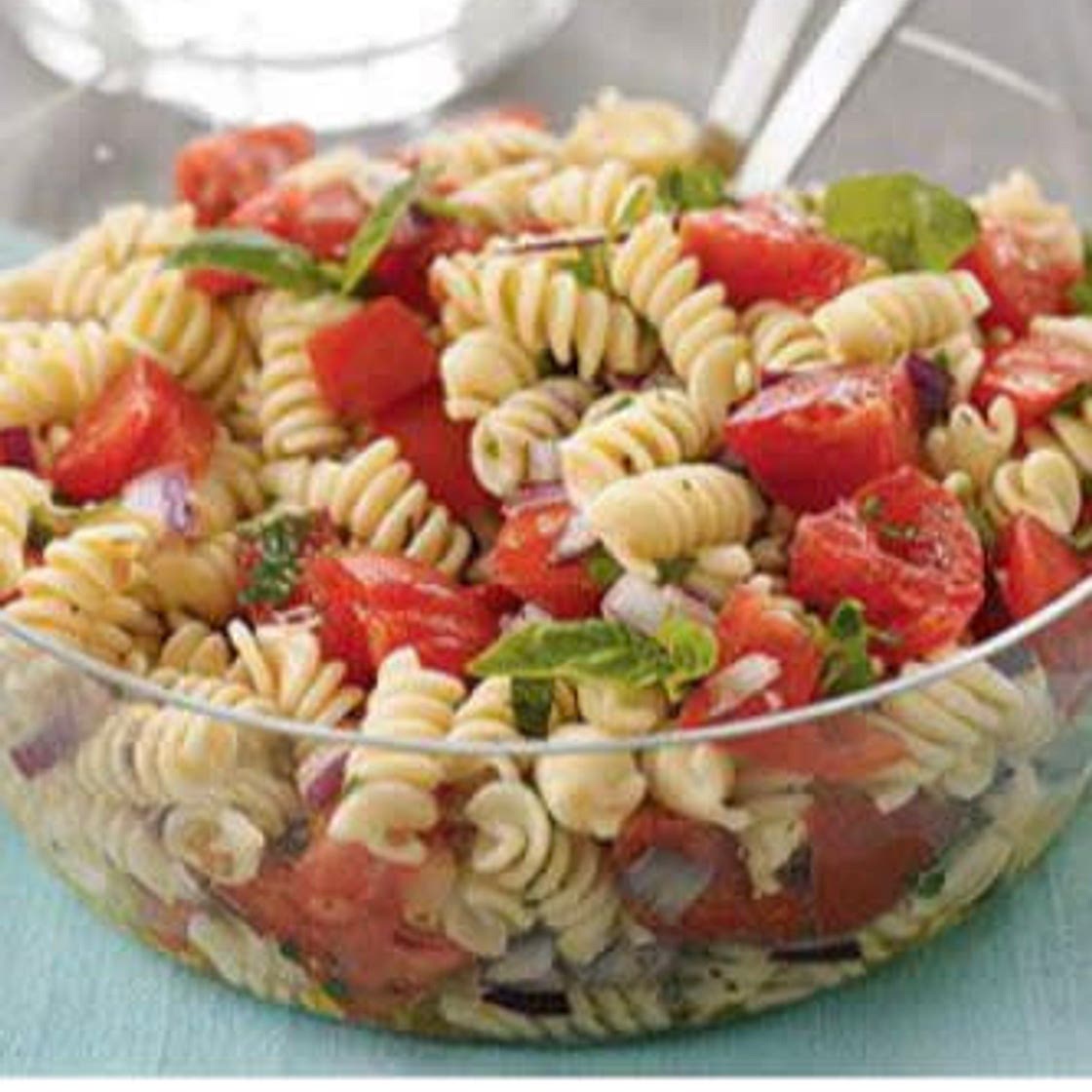 Tomato Basil Pasta Salad