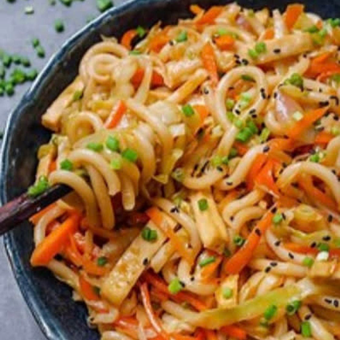 Sesame Udon Noodles