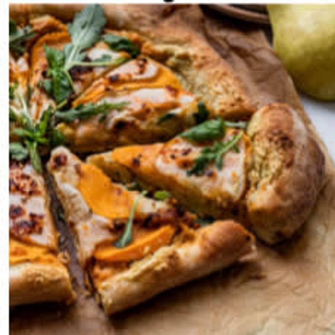 Pear Cashew Pizza
