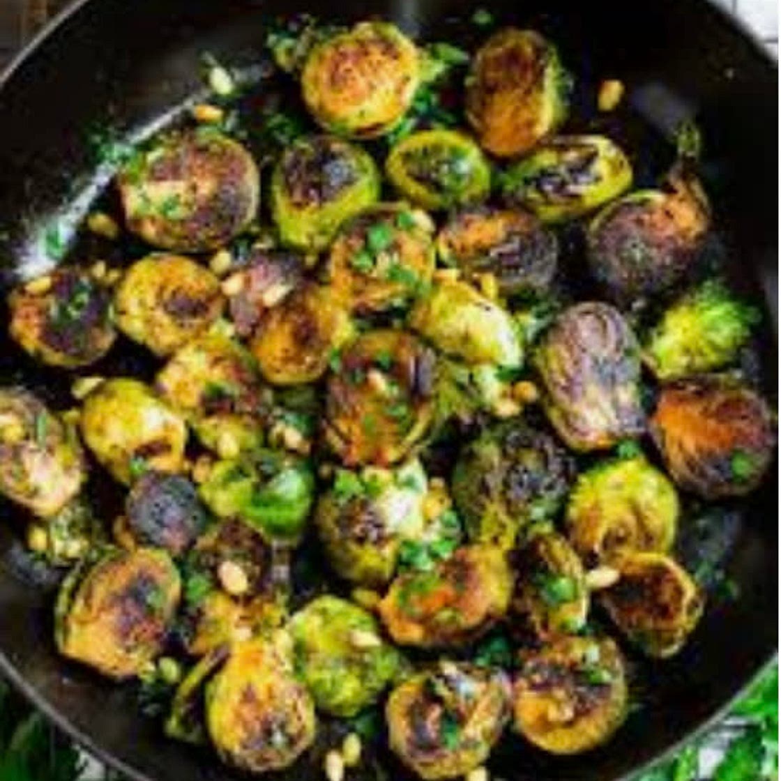 Brussels Sprouts and Aioli Sauce