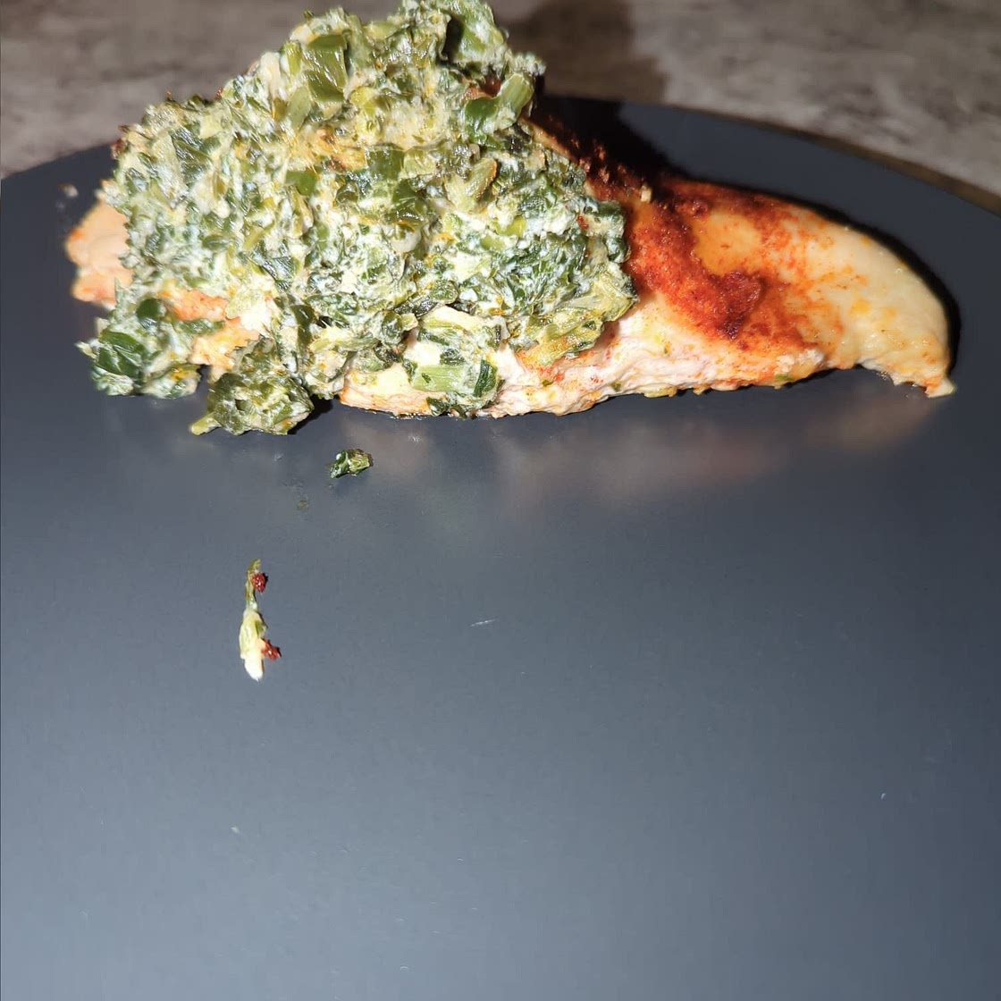 Skinny Spinach Stuffed Chicken Breast
