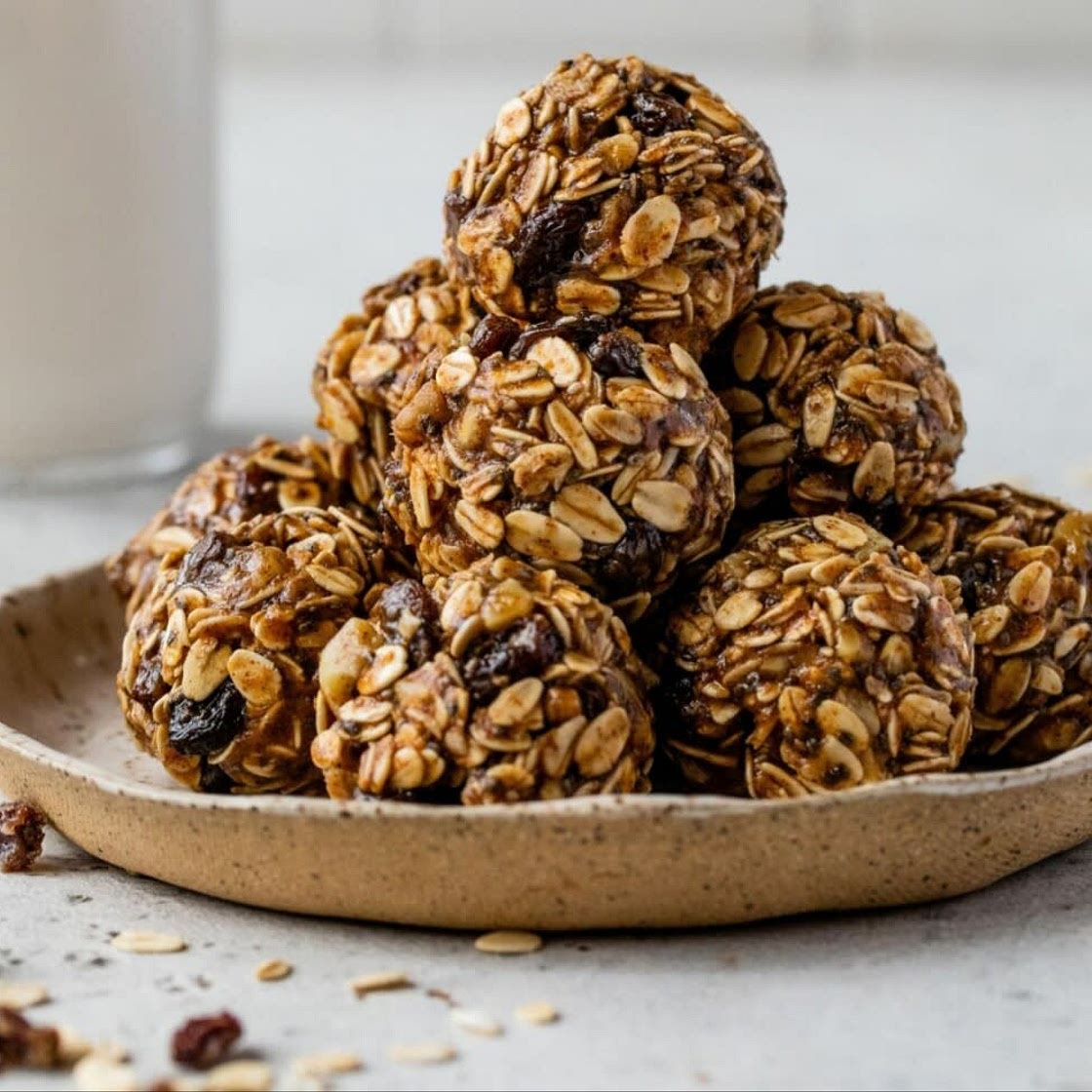Oatmeal  Raisin Energy Bites