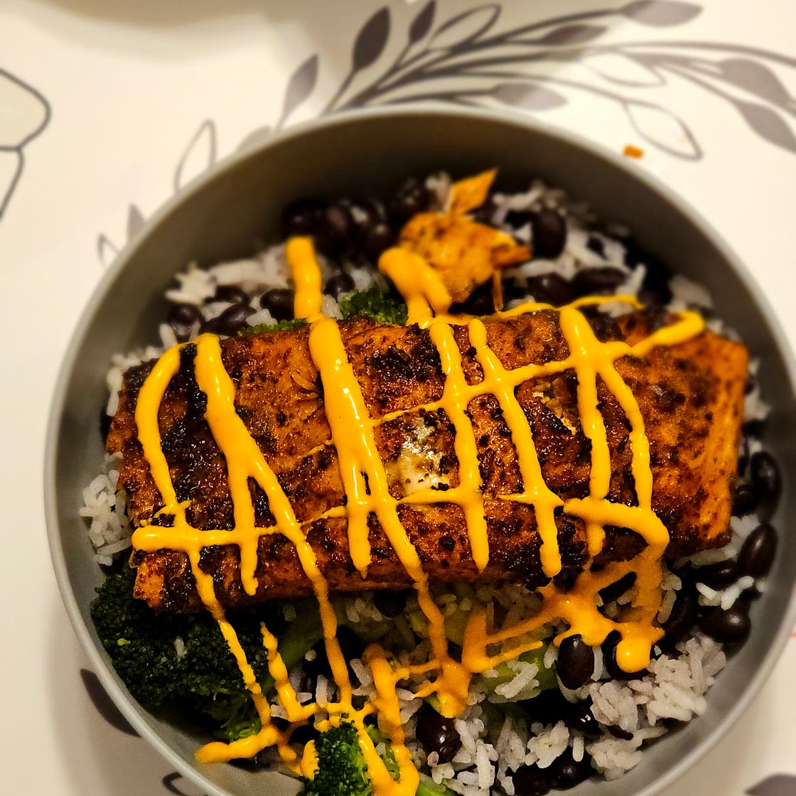 Salmon Rice Bowl