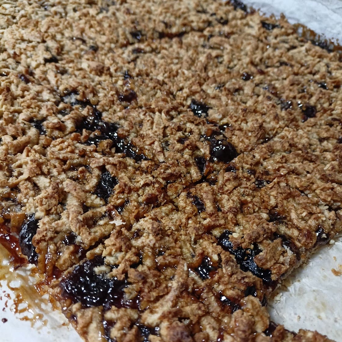 Vegan Blueberry Breakfast Bars