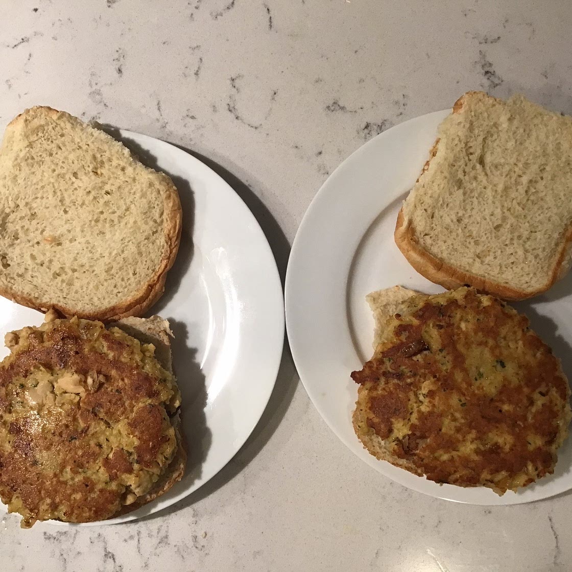 Salmon burger