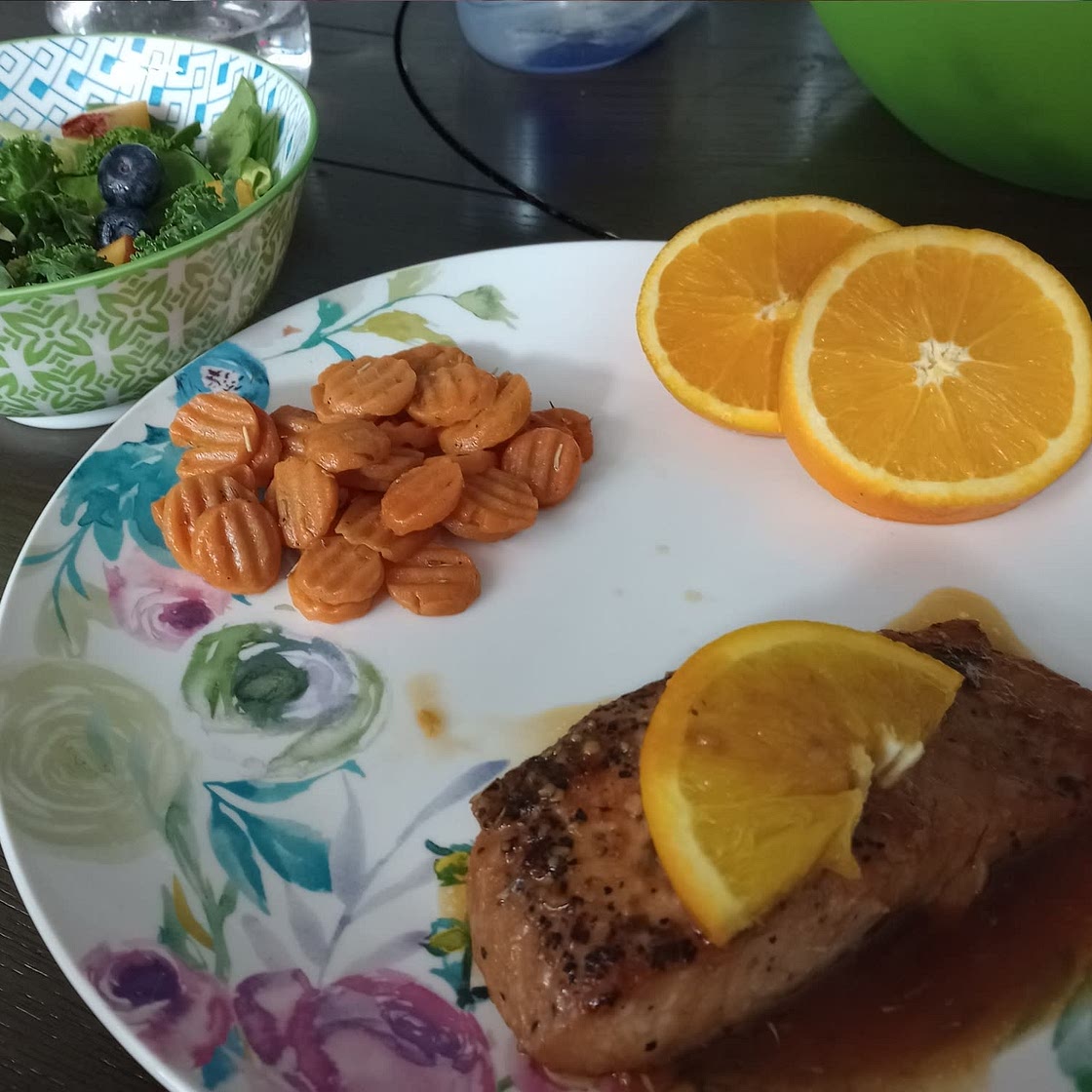 Orange Glazed Salmon