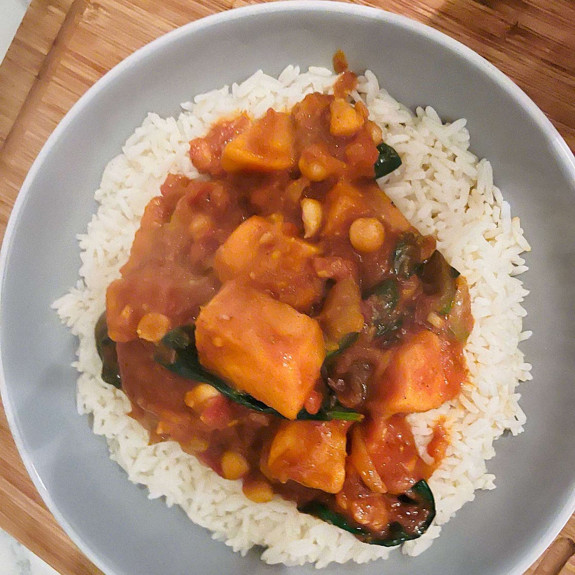 Chickpea and Sweet Potato Curry