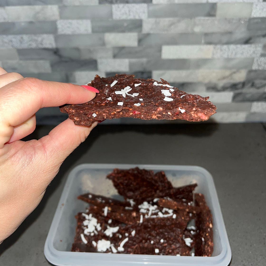 Dark Chocolate and Raspberry Bark