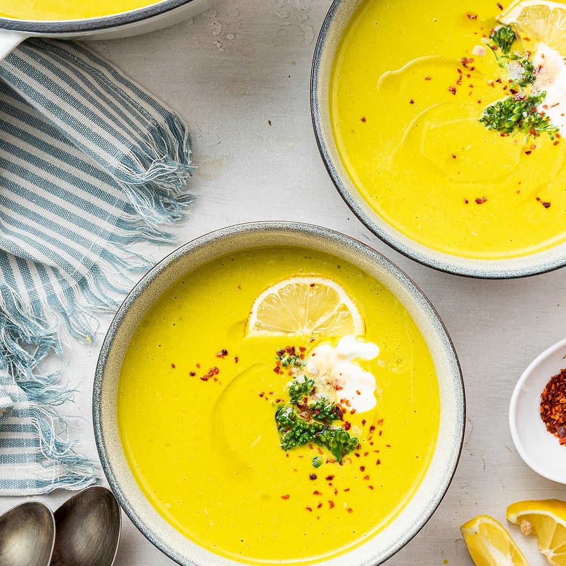 Vegan Cream of Broccoli Soup