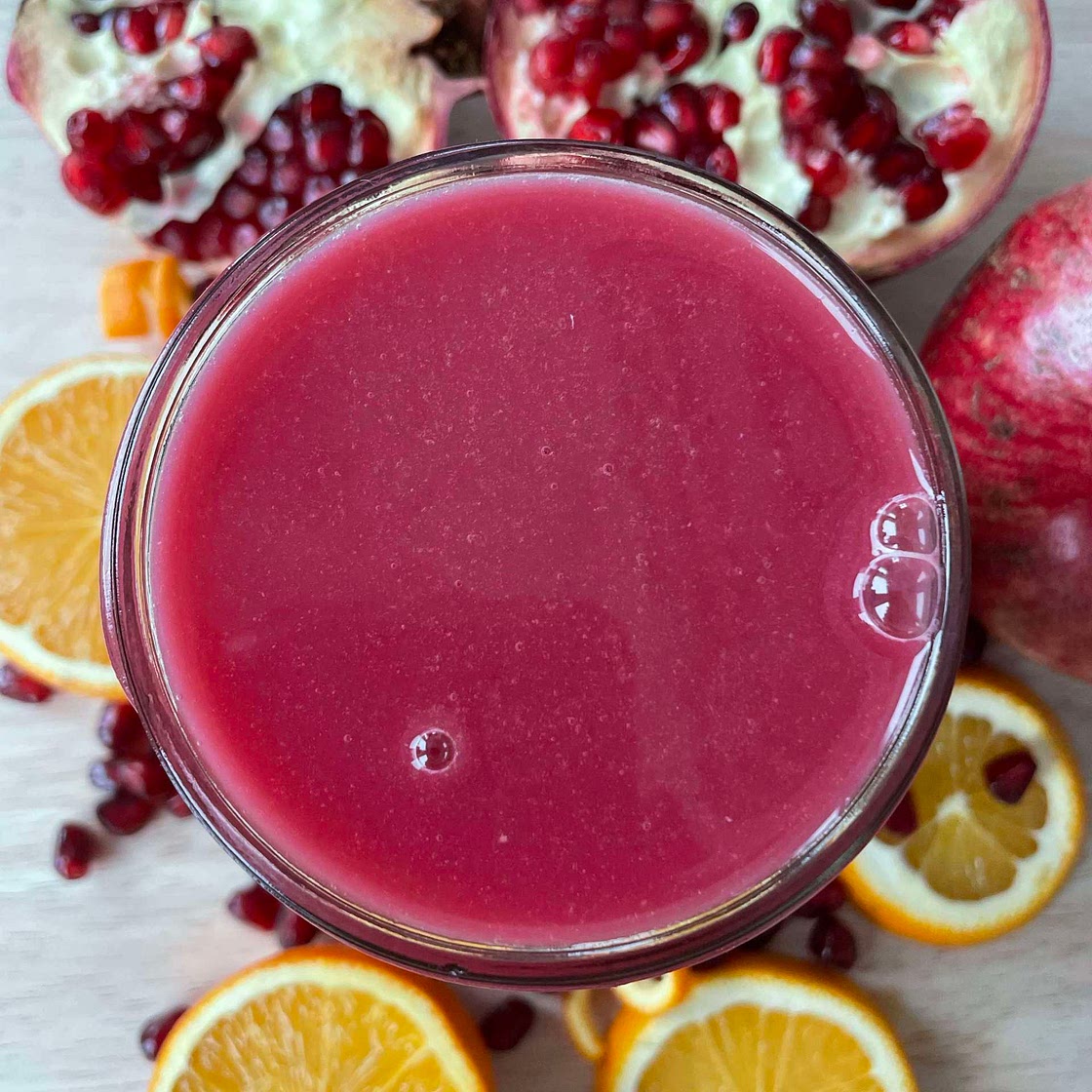 Pomegranate Orange Juice 