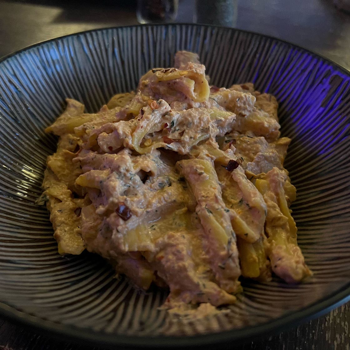 Sun-dried Tomato Tahini Pasta