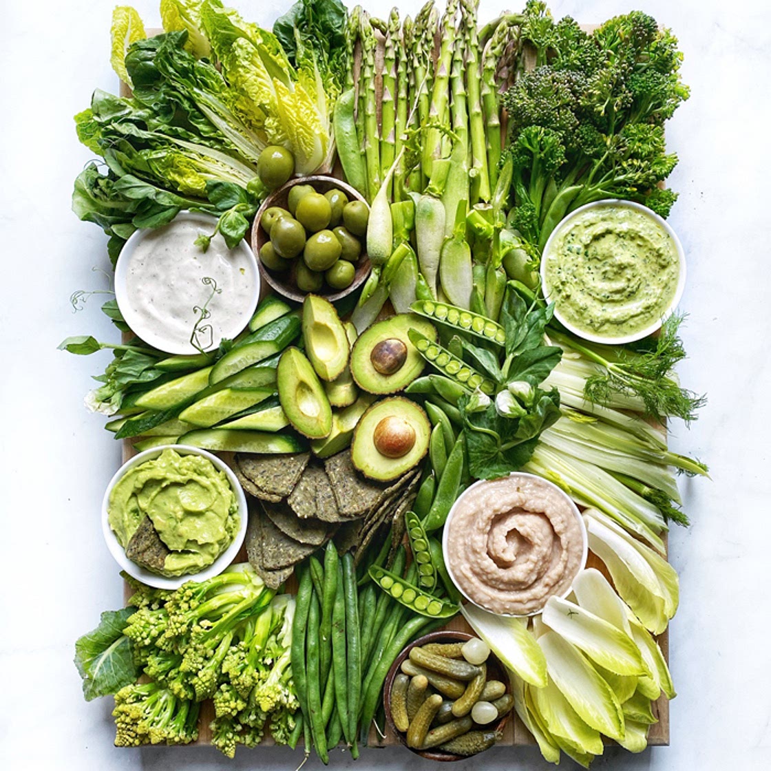 Green Goddess for Crudités Recipe