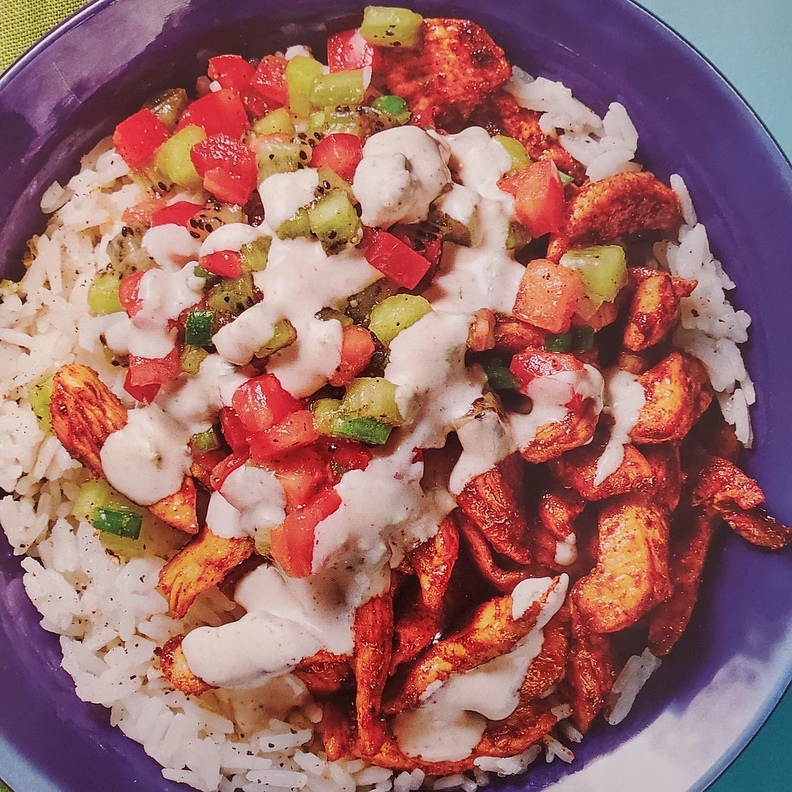 Surf's Up Chicken & Rice Bowl