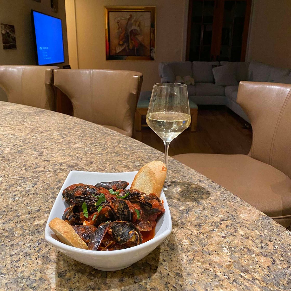 Mussels Fra Diavalo