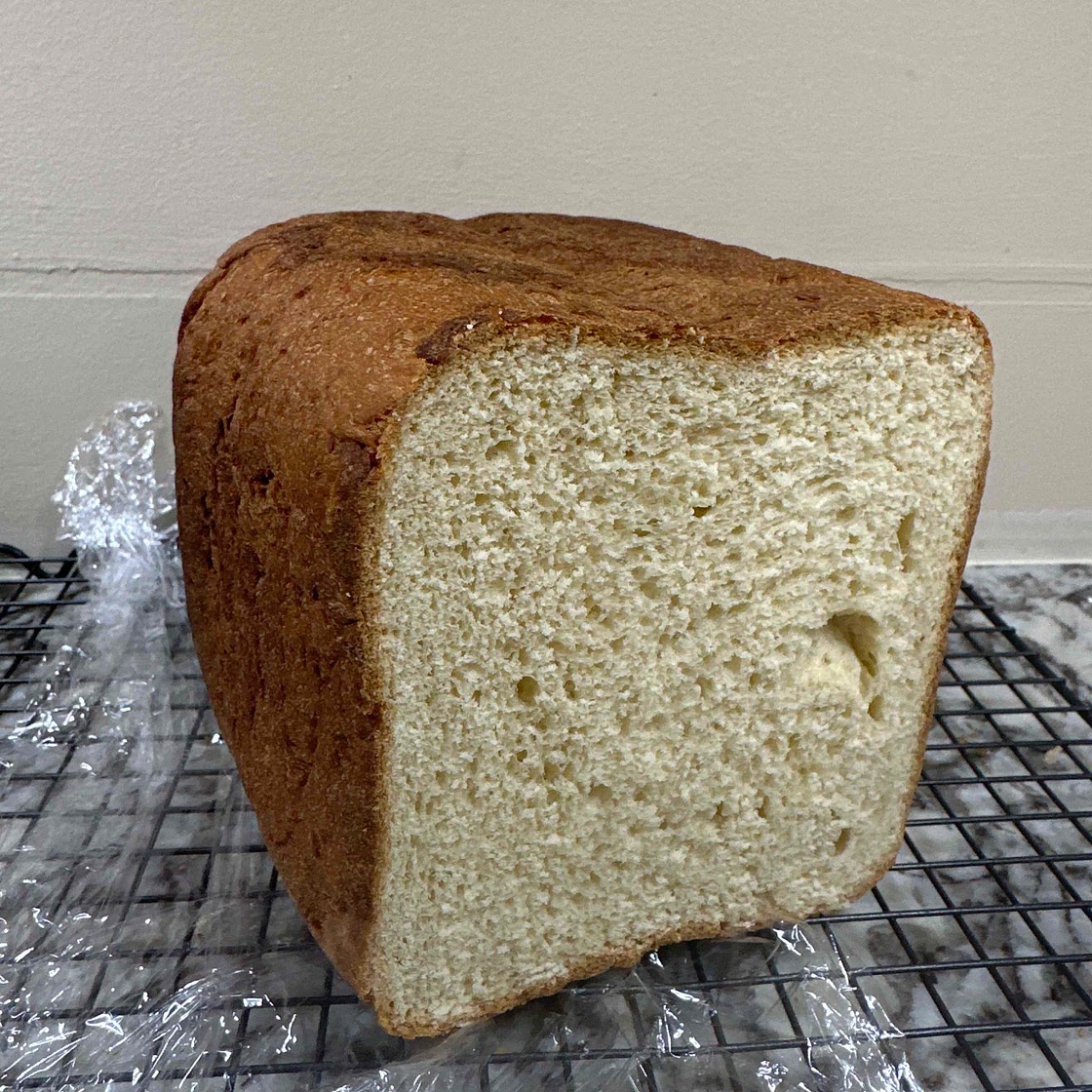 Low Carb Country White Bread (2 lb machine) not Keto 