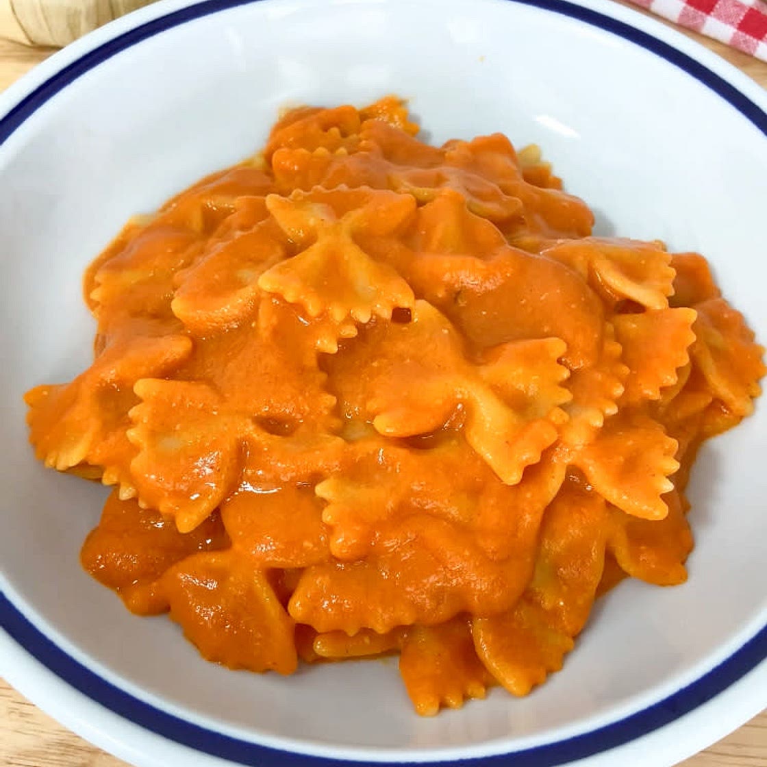 3 INGREDIENTS CREAMY PASTA