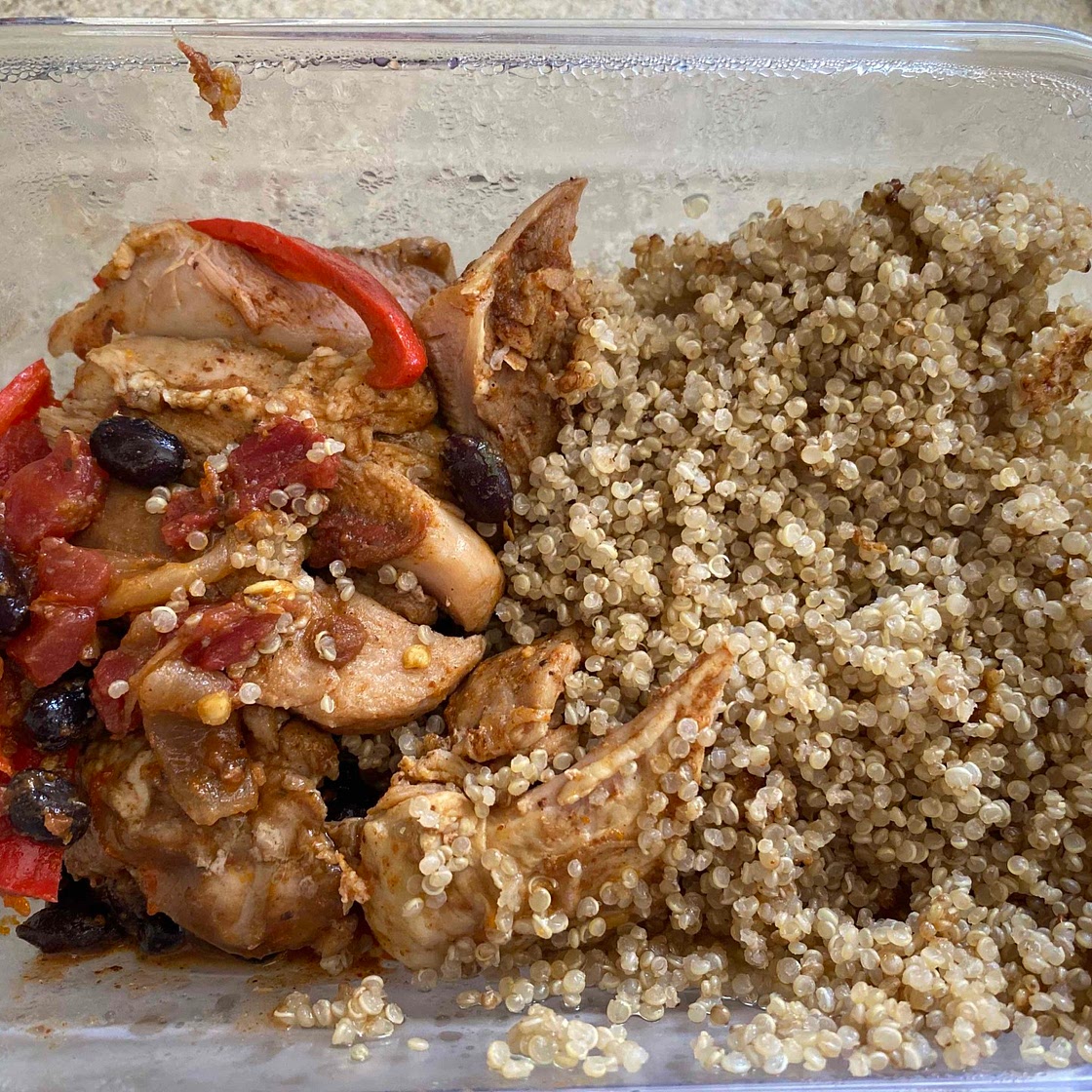 Chicken Fajita Lunch Prep