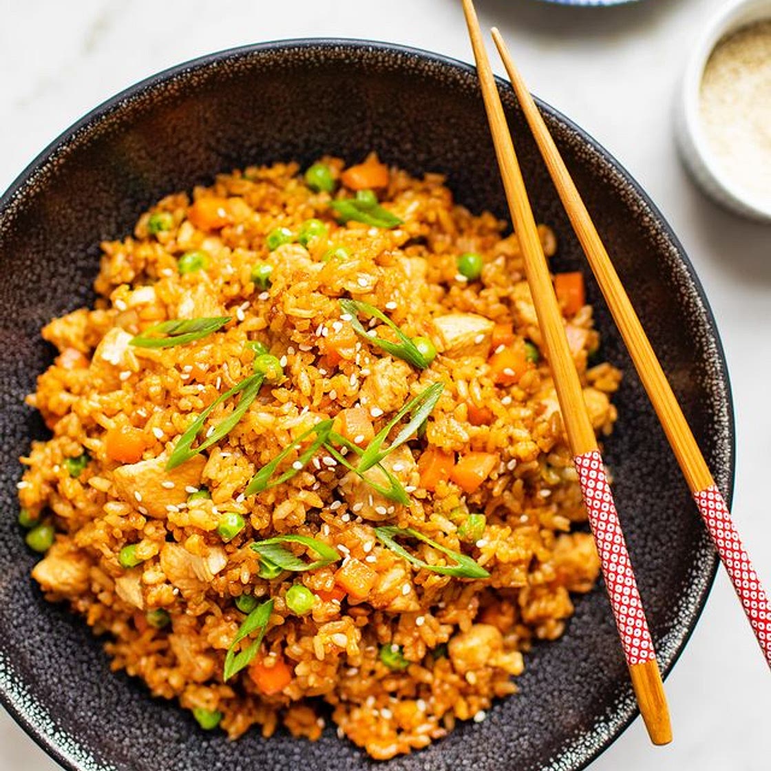Skillet Chicken Fried Rice