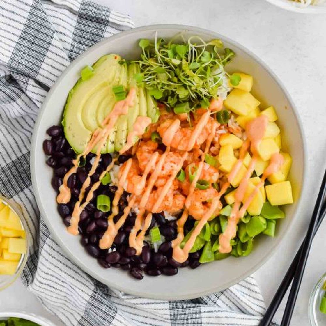 Chili Lime Shrimp Bowls