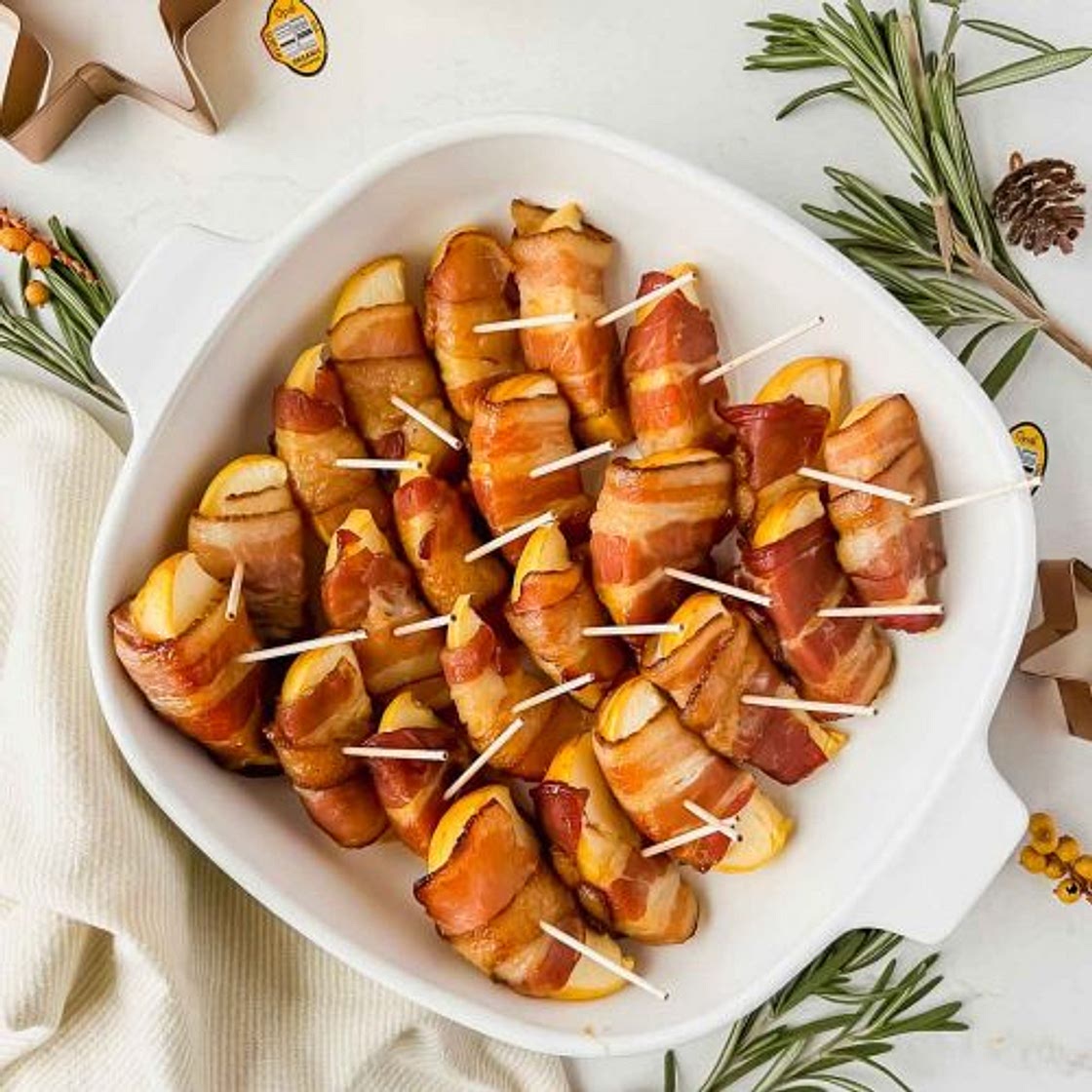 Bacon Wrapped Apples Recipe