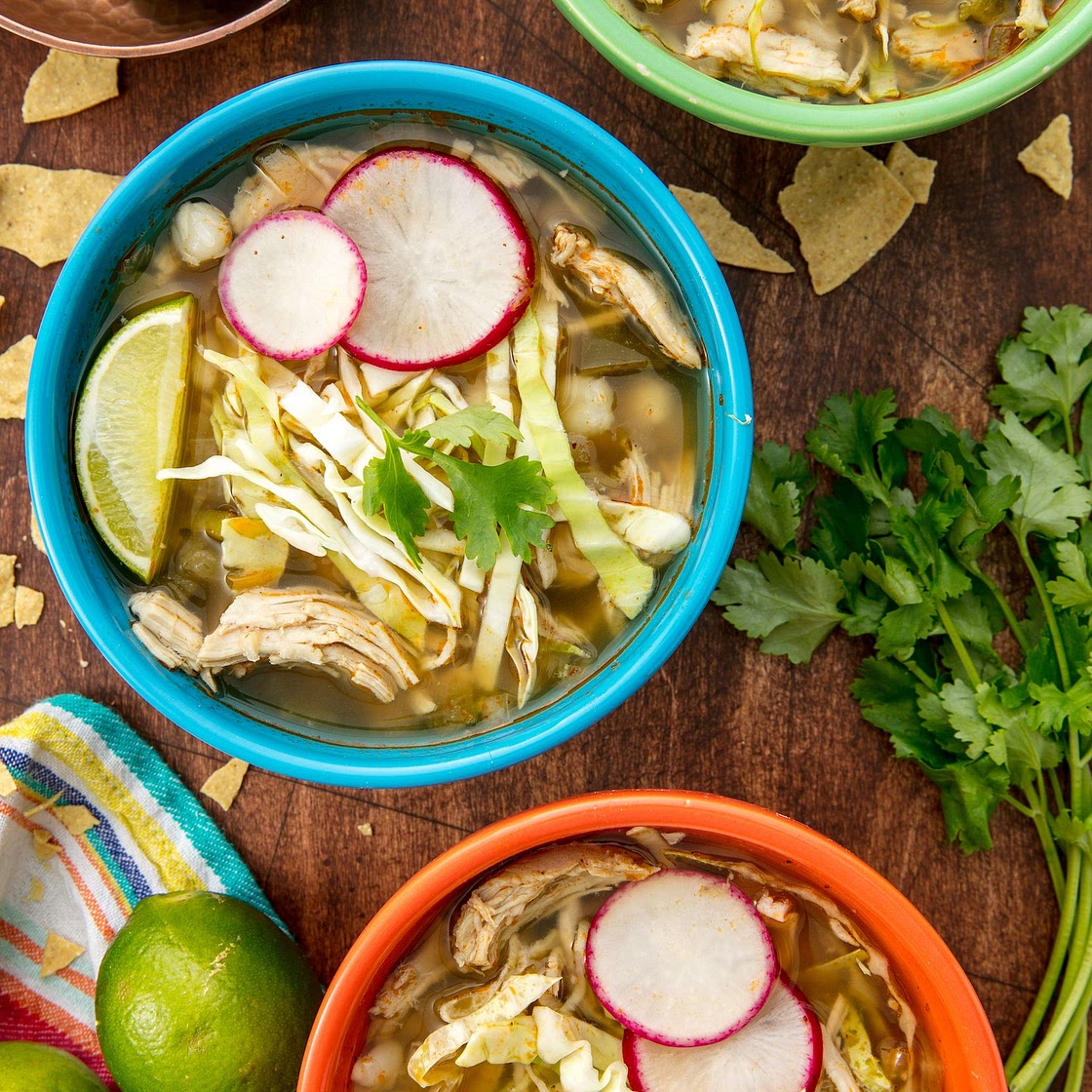 Slow-Cooker Chicken Pozole