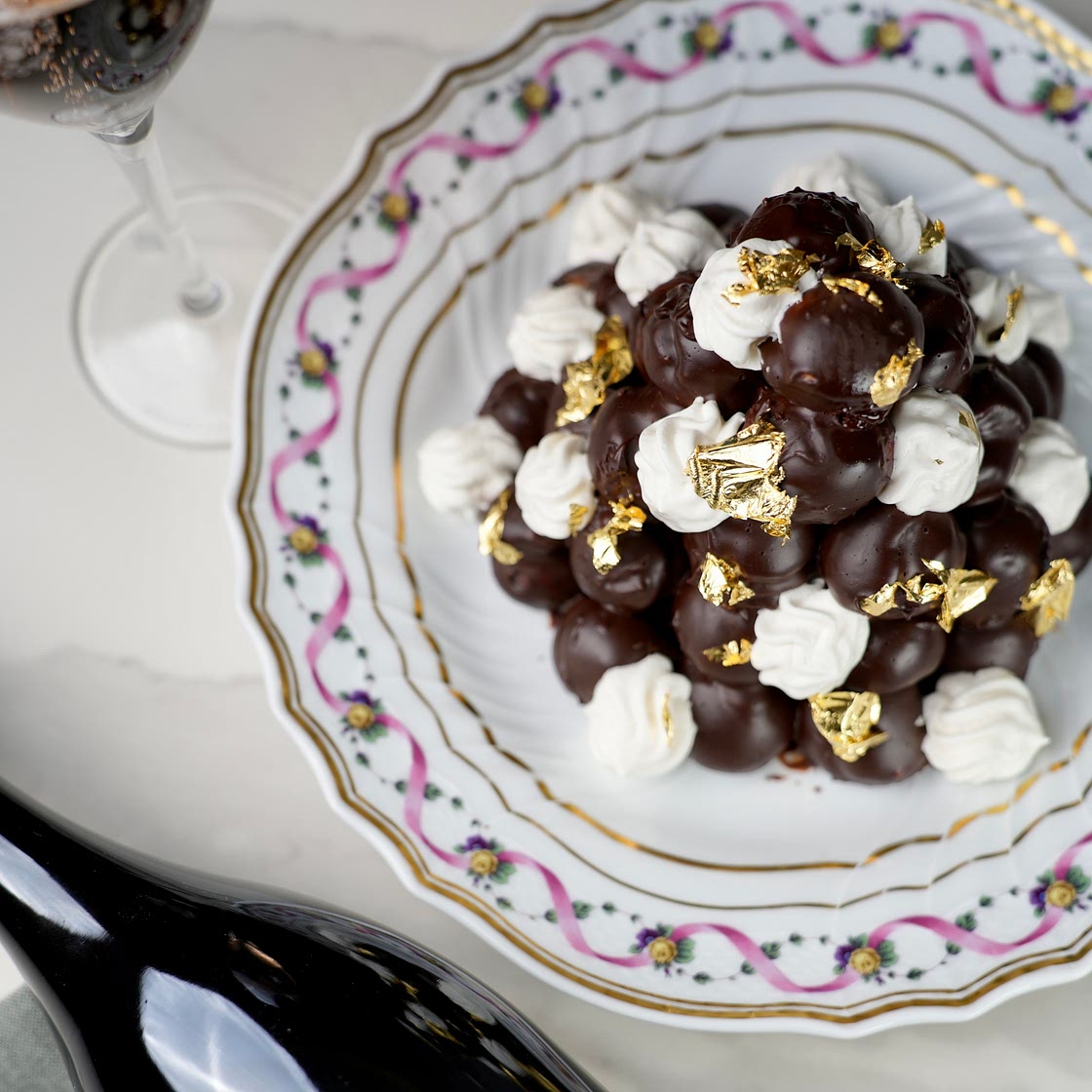 Chocolate Profiteroles