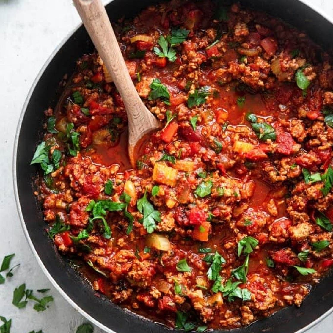 Beanless Turkey Chili