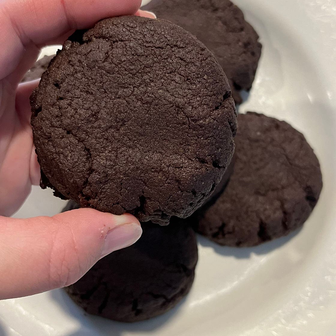 Chocolate Orange Olive Oil Cookies 