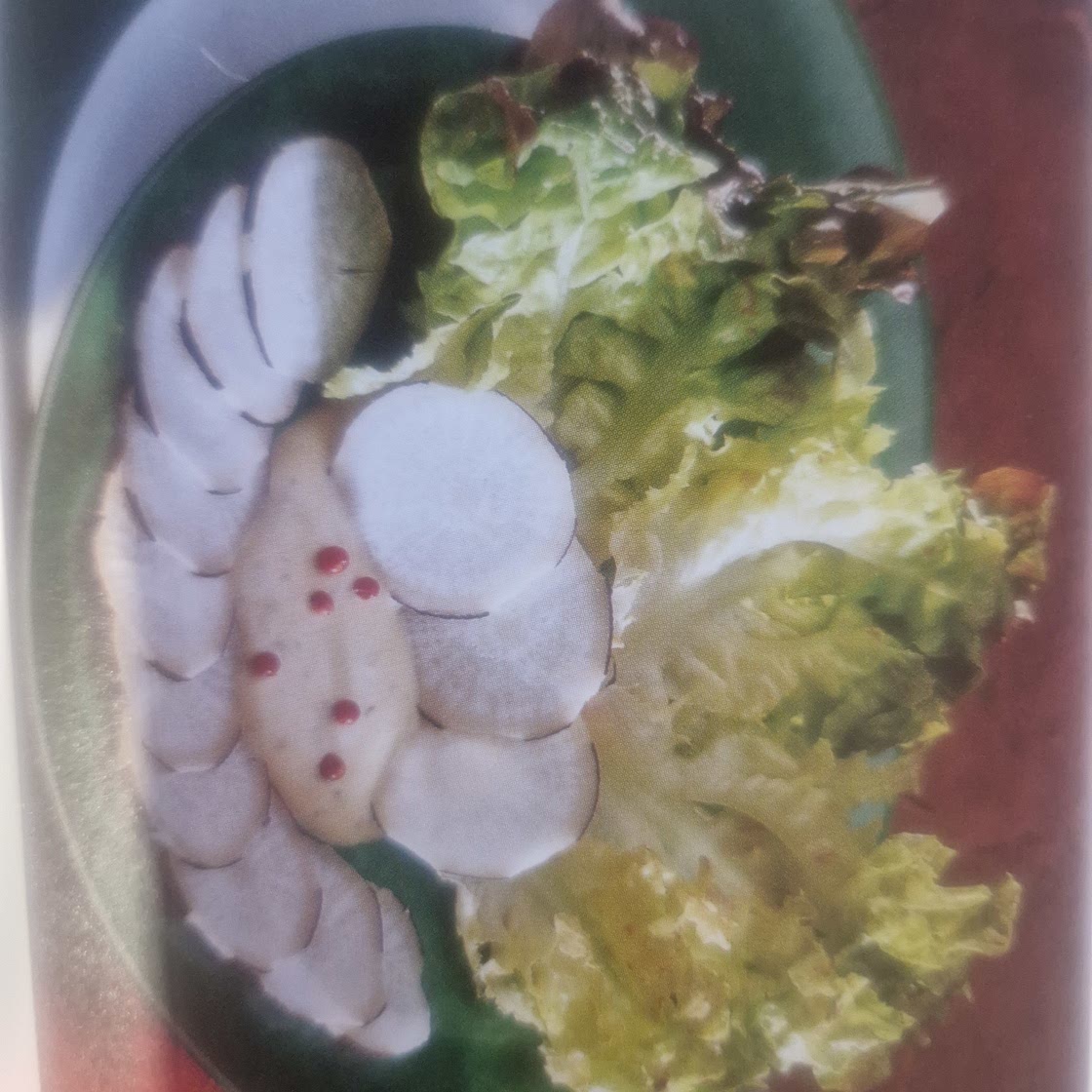 Salade blanche au radis noir