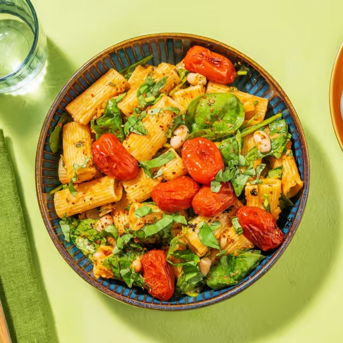 Tuscan-Inspired Bean Pasta