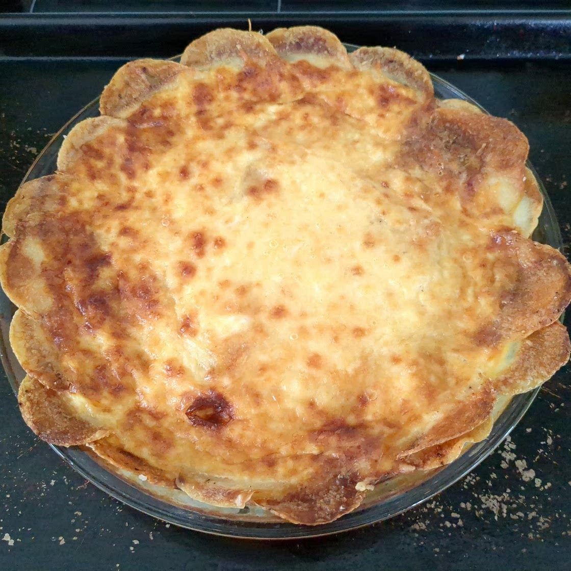 Potato-Crusted Quiche