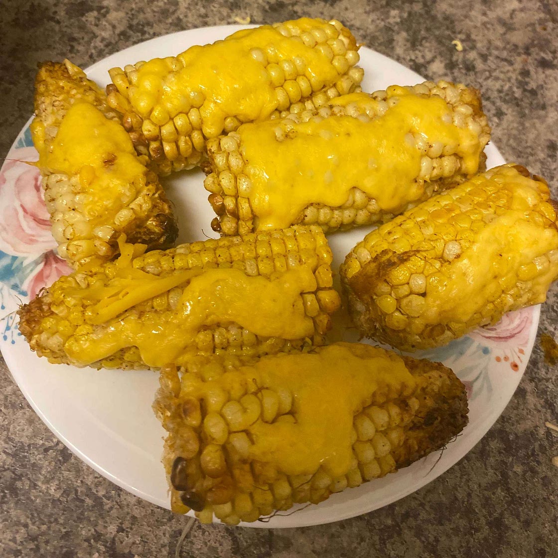 Air Fryer Mexican Street Corn