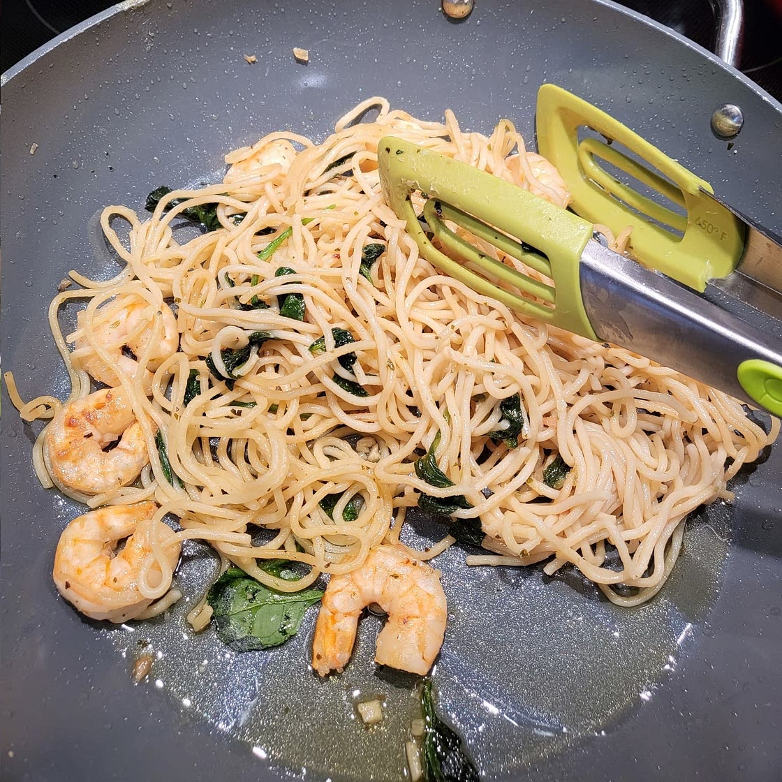 Garlic Butter Shrimp Pasta