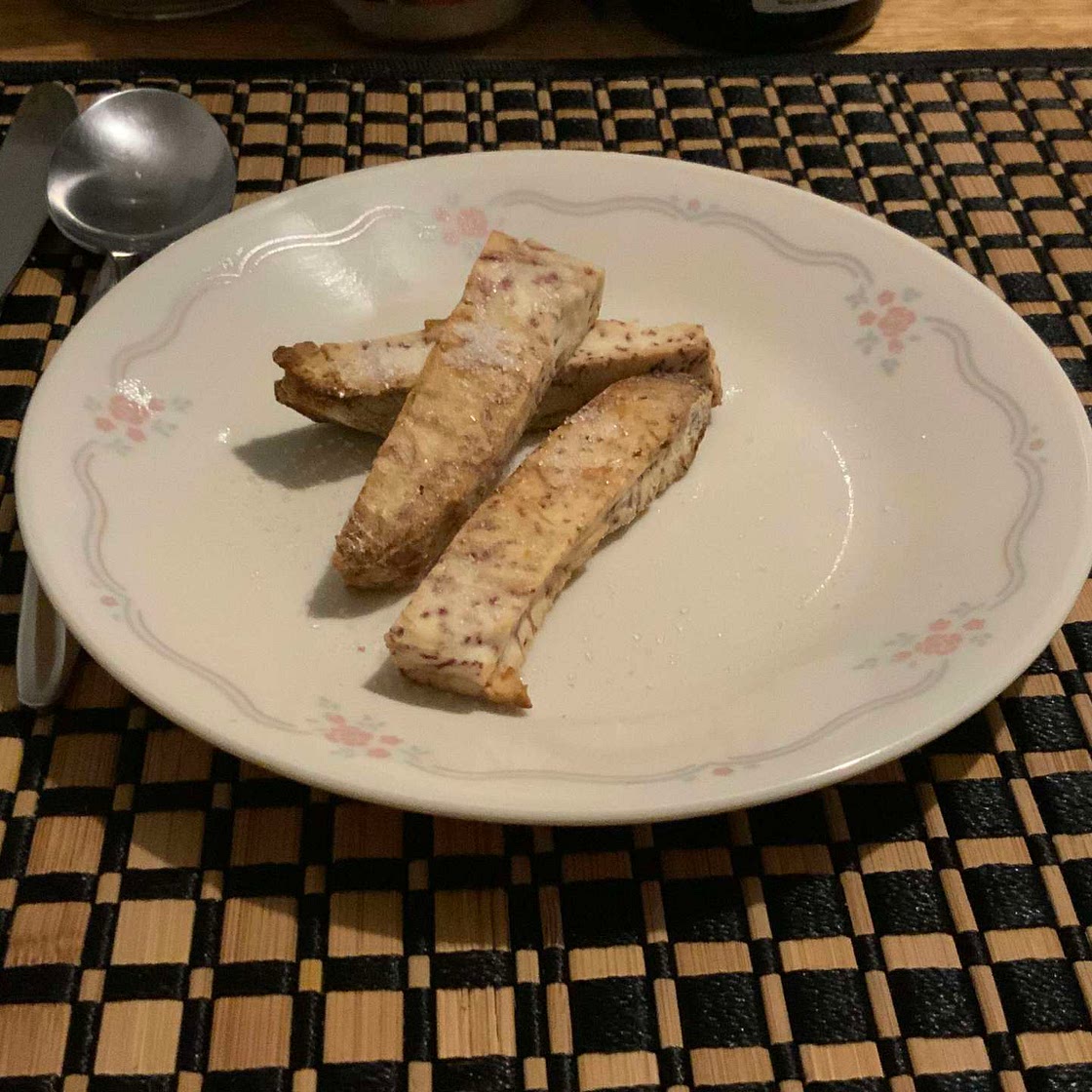 Arrowroot Fries