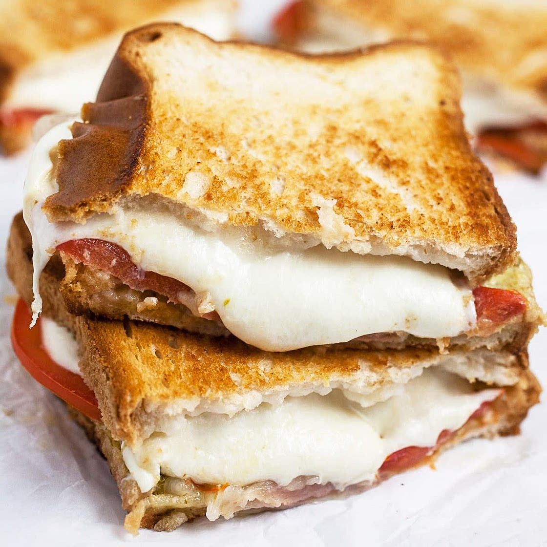 Italian Spice Cheese Stuffed Toast