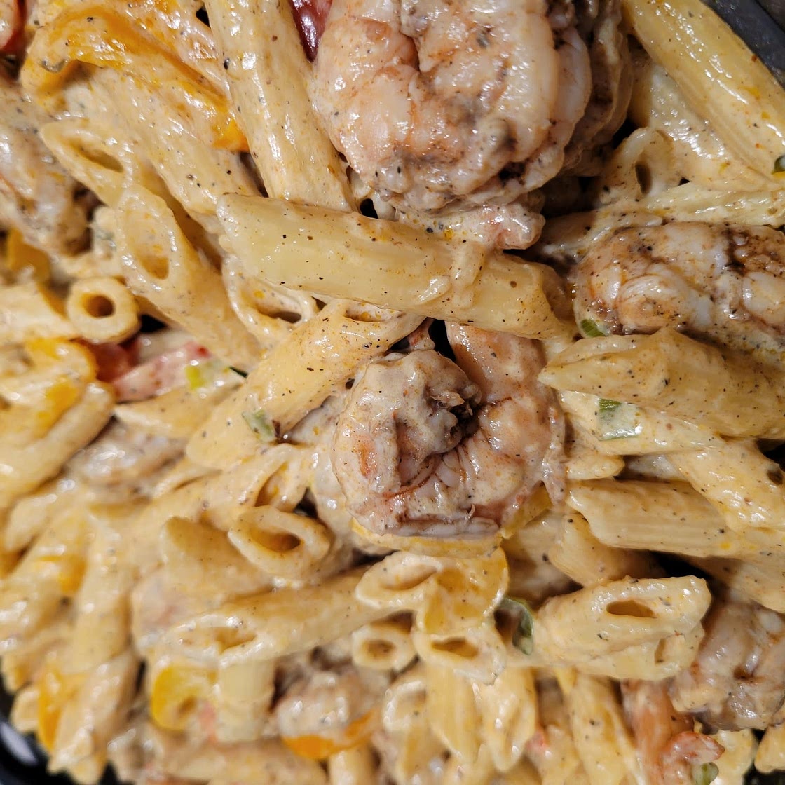 Best Rasta pasta Recipe – Jerk Shrimp Pasta
