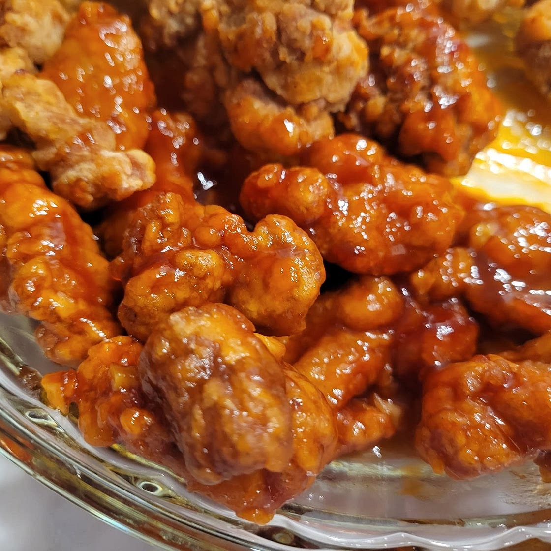 Crispy Sesame Chicken with a Sticky Asian Sauce