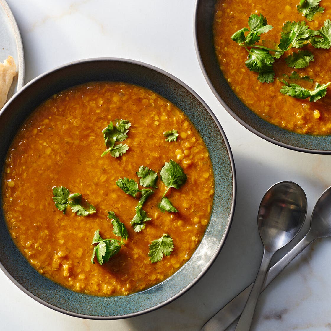 Dal Adas (Spicy Red Lentil Tamarind Soup)