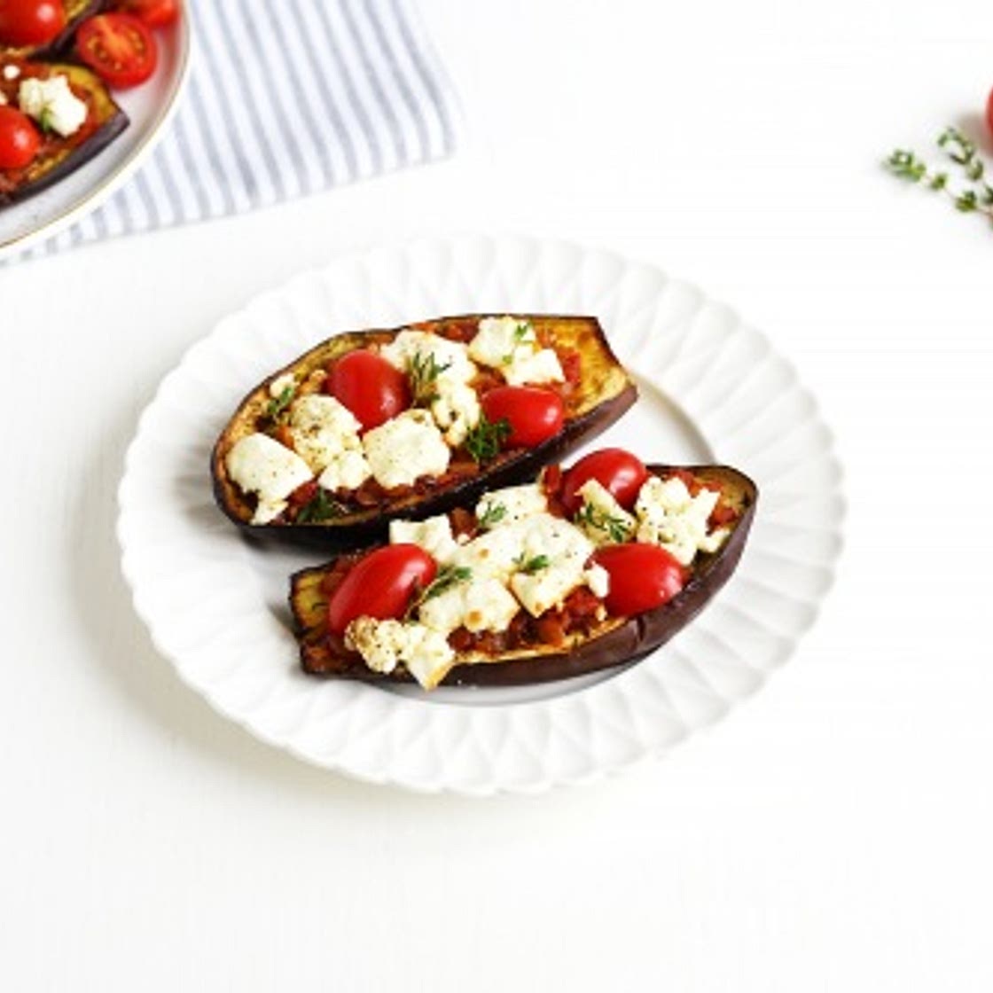 Фаршированные баклажаны в духовке без мяса: Имам Баялды