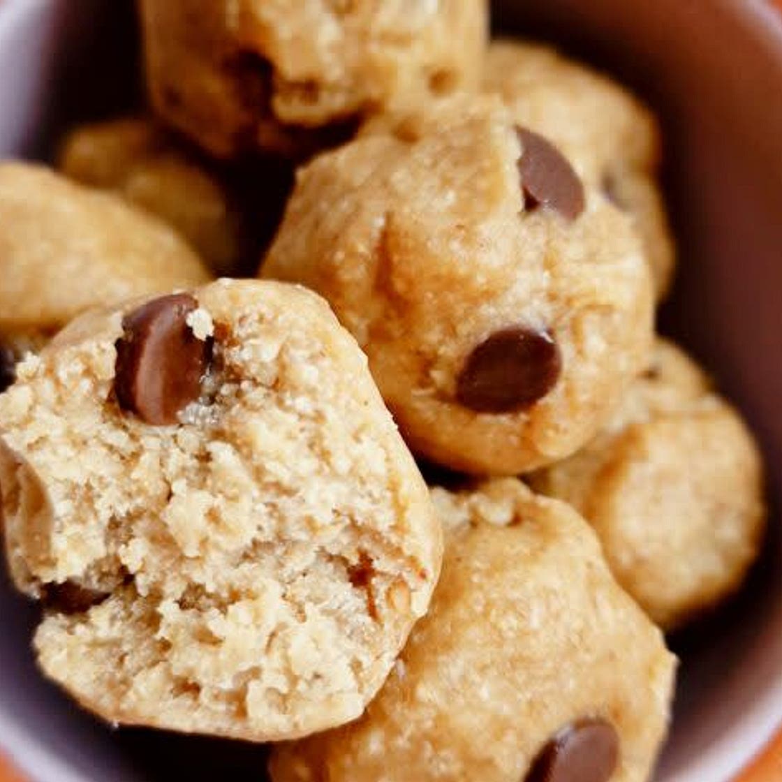Gezonde cookie dough bites