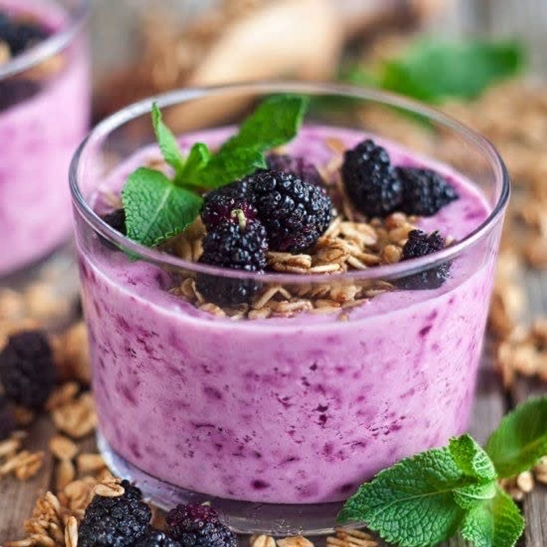 Mulberry smoothie