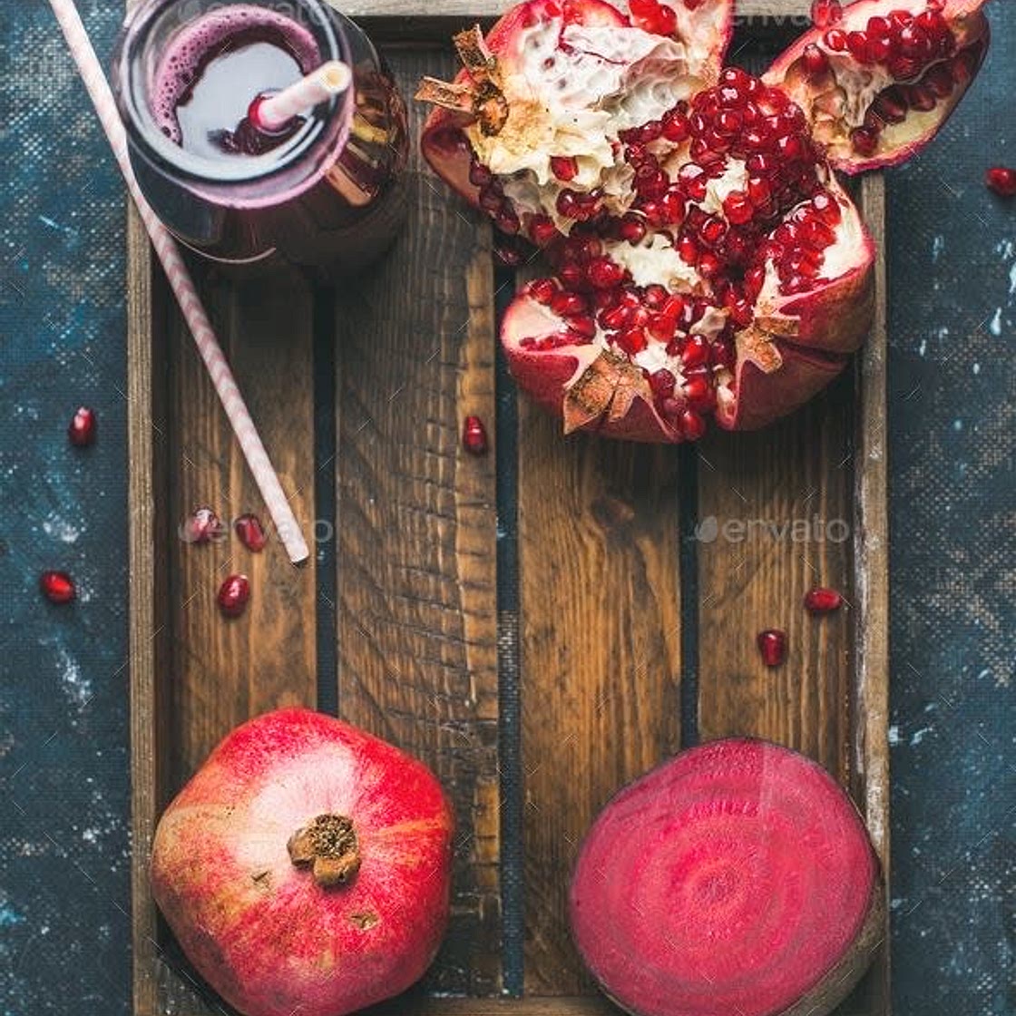 Pomegranate/beetroot juice