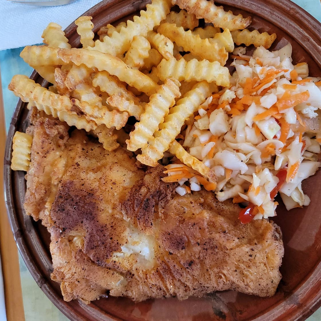 Air Fried Beer Battered Fish