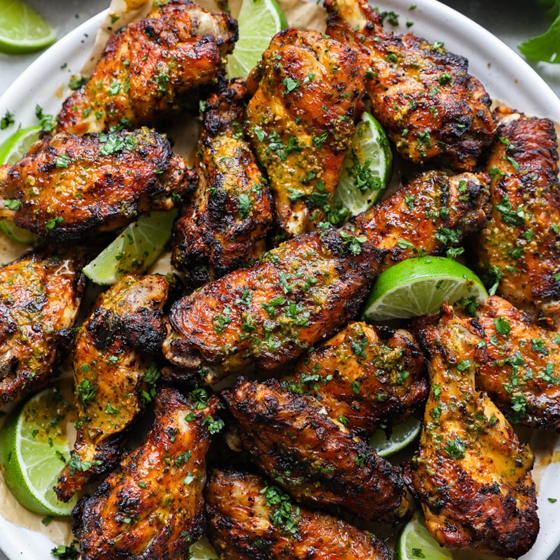 Easy Cilantro Lime Chicken Wings