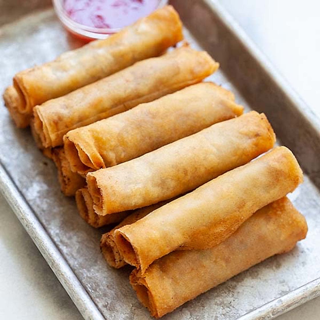 Vegan pork lumpia 